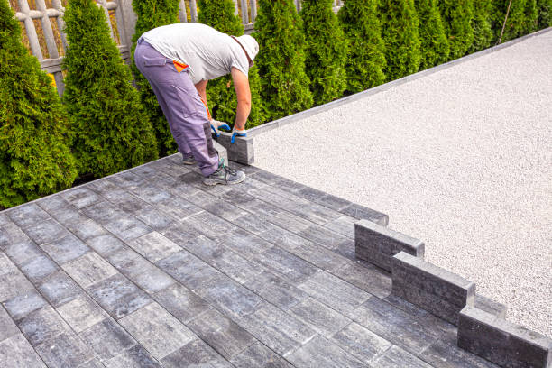 Permeable Paver Driveway in Wrightstown, WI